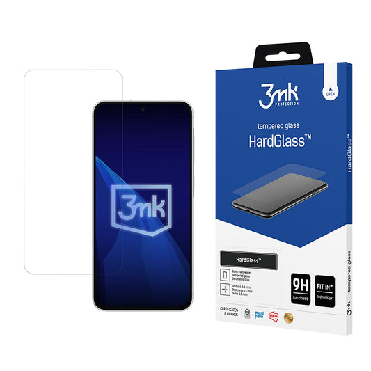 Ochranná fólia na displej 3MK HardGlass pre Samsung Galaxy A57 5G, tvrdené sklo, plné lepidlo