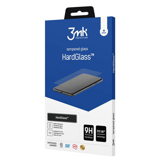 Ochranná fólia na displej 3MK HardGlass pre Samsung Galaxy A57 5G, tvrdené sklo, plné lepidlo