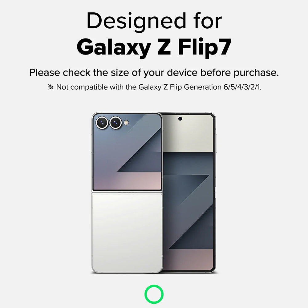 Ochranná fólia Ringke pre Samsung Galaxy Z Flip7 F766, plastová, sada 2 kusy