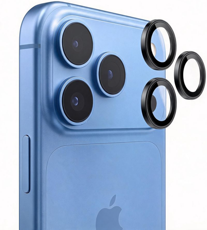 Ochranná fólia na zadnú kameru Tech-Protect CamRing Fit+ pre Apple iPhone 18 Pro / 18 Pro Max, tvrdené sklo, čierna
