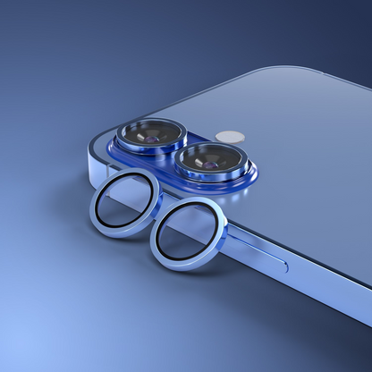 Ochranná fólia na zadnú kameru Etteri pre Apple iPhone 16 Plus / 16, tvrdené sklo, modrá