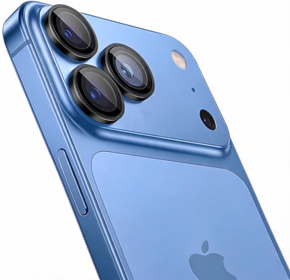 Ochranná fólia na zadnú kameru Tech-Protect CamRing Fit+ pre Apple iPhone 18 Pro / 18 Pro Max, tvrdené sklo, čierna