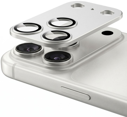 Ochranná fólia na zadnú kameru Tech-Protect CamFull Fit+ pre Apple iPhone 18 Pro Max, tvrdené sklo, strieborná