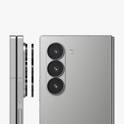 Ochranná fólia na zadnú kameru Ringke pre Samsung Galaxy Z Fold6 F956, Tvrdené sklo, Sada 2 kusy, Čierna