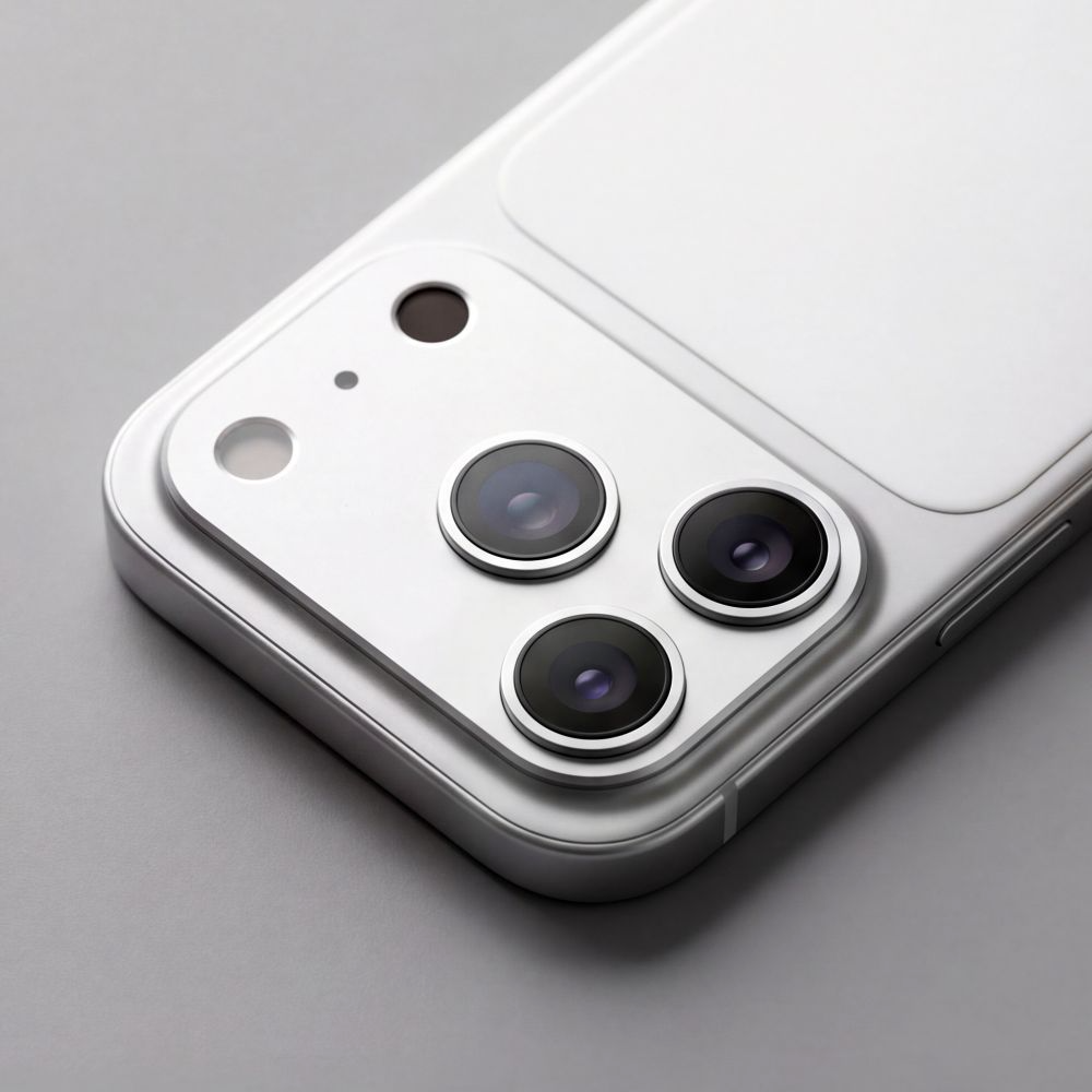 Ochranná fólia na zadnú kameru Tech-Protect CamFull Fit+ pre Apple iPhone 18 Pro Max, tvrdené sklo, strieborná