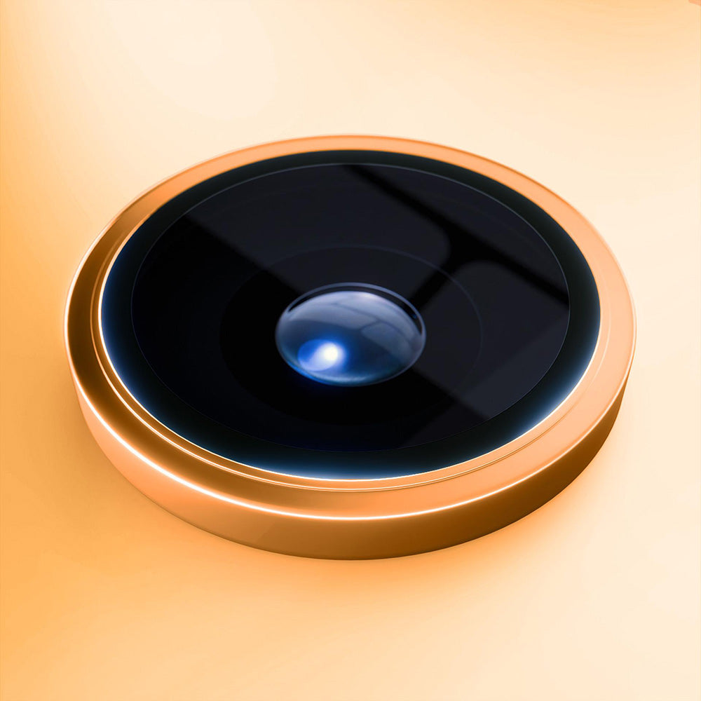 Ochranná fólia na zadnú kameru 3MK Hardy Protection Pro pre Apple iPhone 17 Pro Max / 17 Pro, Kalené sklo, Oranžová