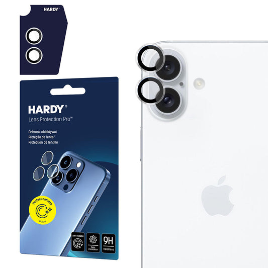 Ochranná fólia 3MK Hardy Protection Pro na zadnú kameru pre Apple iPhone 17, Kalené sklo, Priehľadná