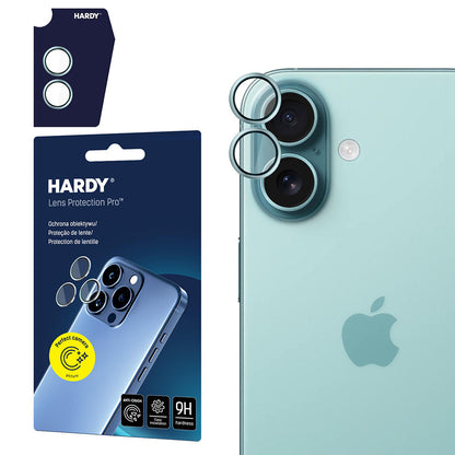 Ochranná fólia 3MK Hardy Protection Pro na zadnú kameru pre Apple iPhone 17, Tvrdené sklo, Zelená