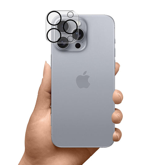 Ochranná fólia 3MK Pro Full Cover na zadnú kameru pre Apple iPhone 17 Pro Max, Tvrdené sklo, Čierna