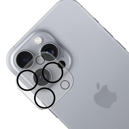 Ochranná fólia 3MK Pro Full Cover na zadnú kameru pre Apple iPhone 17 Pro, Tvrdené sklo, Čierna