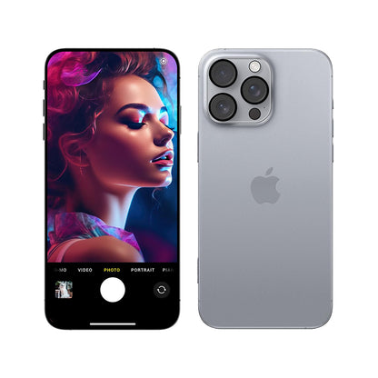 Ochranná fólia 3MK Pro Full Cover na zadnú kameru pre Apple iPhone 17 Pro, Tvrdené sklo, Čierna