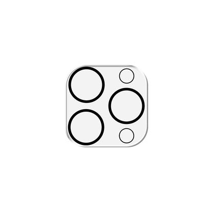 Ochranná fólia 3MK Pro Full Cover na zadnú kameru pre Apple iPhone 17, Tvrdené sklo, Čierna