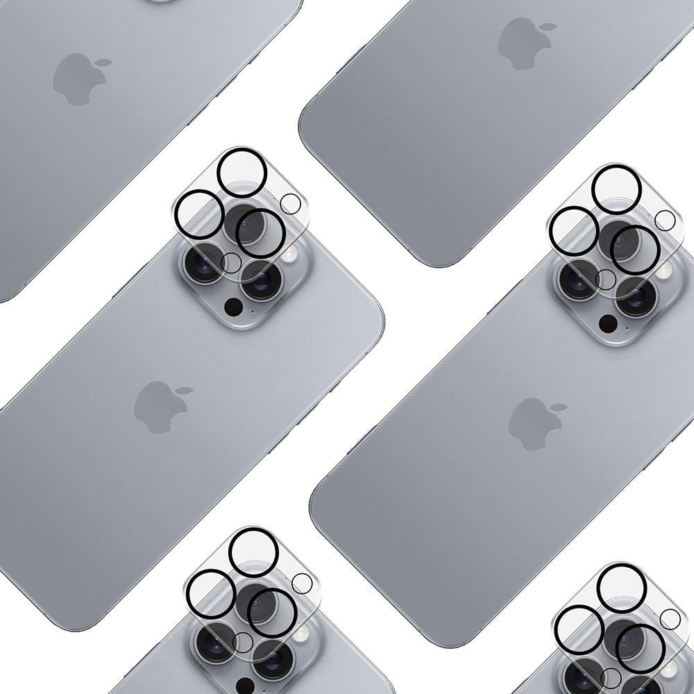 Ochranná fólia 3MK Pro Full Cover na zadnú kameru pre Apple iPhone 17, Tvrdené sklo, Čierna