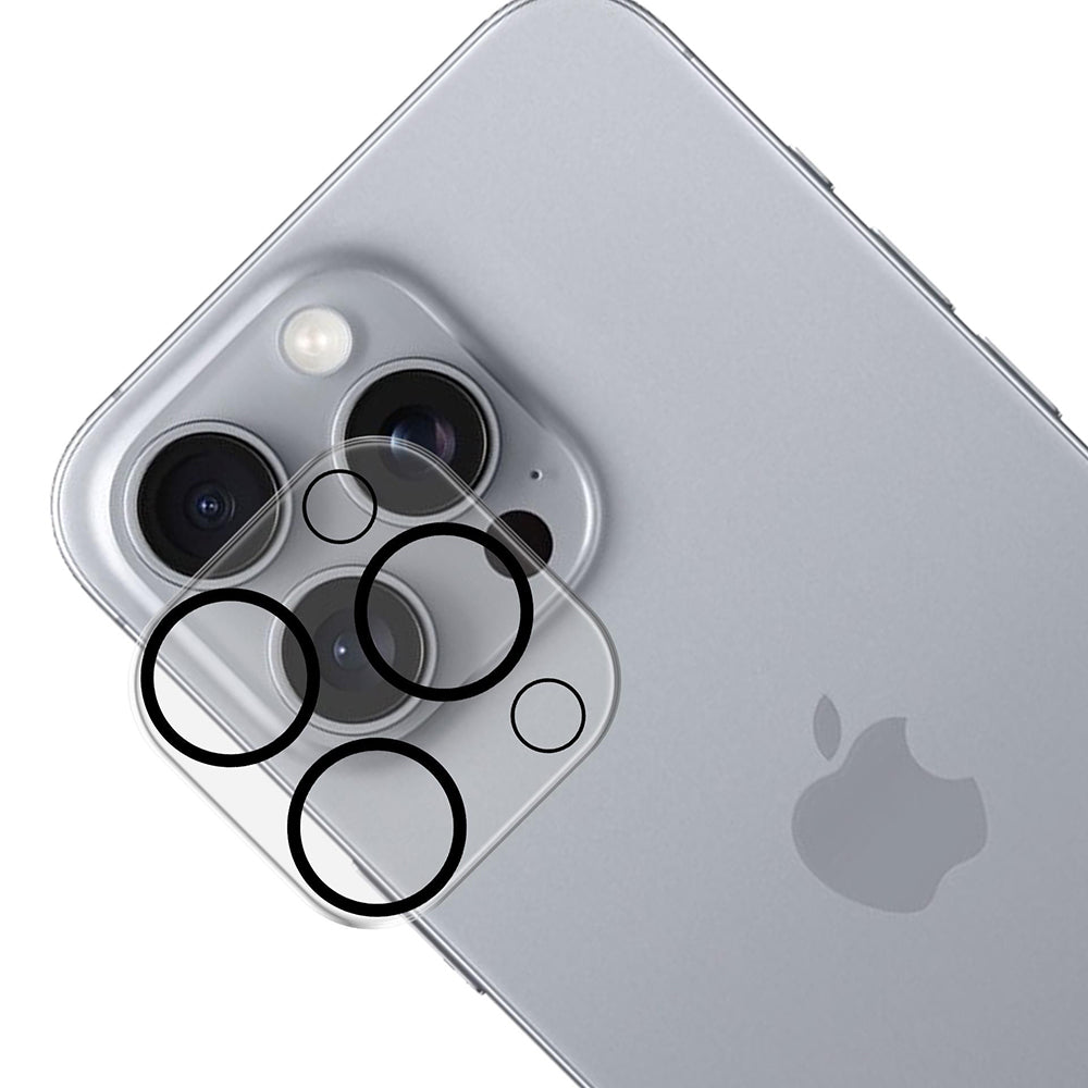 Ochranná fólia 3MK Pro Full Cover na zadnú kameru pre Apple iPhone 17, Tvrdené sklo, Čierna