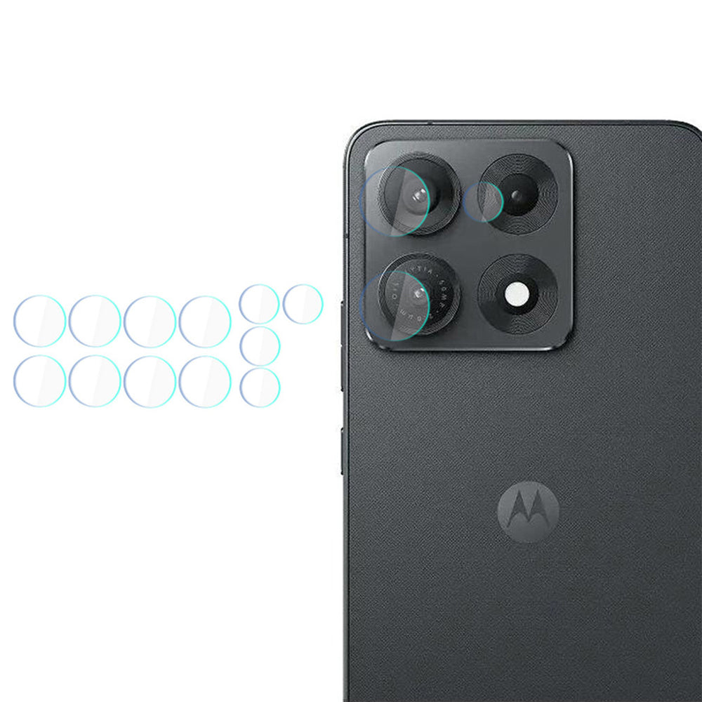 Ochranná fólia na zadnú kameru 3MK Protection pre Motorola Edge 70 Max, tvrdené sklo, sada 4 kusov, priehľadná