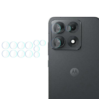 Ochranná fólia na zadnú kameru 3MK Protection pre Motorola Edge 70 Max, tvrdené sklo, sada 4 kusov, priehľadná