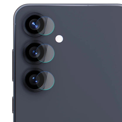 Ochranná fólia na zadnú kameru 3MK Protection pre Samsung Galaxy S25 FE, Kalené sklo, Sada 4 kusov, Priehľadná