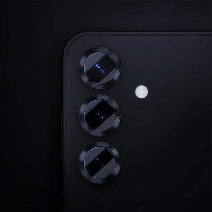 Ochranná fólia na zadnú kameru 3MK Protection pre Samsung Galaxy S25 FE, Kalené sklo, Sada 4 kusov, Priehľadná