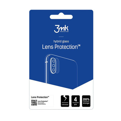 Ochranná fólia na zadnú kameru 3MK Protection pre Xiaomi 17 Ultra, Flexibilné sklo, Sada 4 kusov, Priehľadná