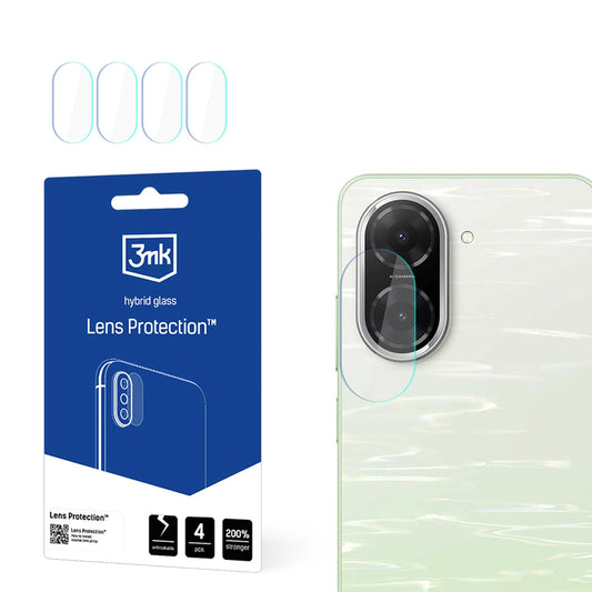 Ochranná fólia na zadnú kameru 3MK Protection pre Xiaomi Redmi A5 4G, flexibilné sklo, sada 4 kusov, priehľadná