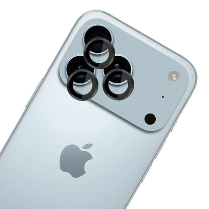 Ochranná fólia na zadnú kameru 3MK Protection Pro pre Apple iPhone 17 Pro Max / 17 Pro, Kalené sklo, Čierna