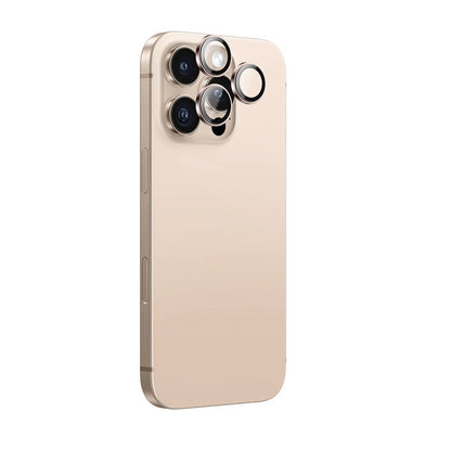 Ochranná fólia na zadnú kameru Anank AR pre Apple iPhone 16 Pro Max / 16 Pro, tvrdené sklo, zlatá