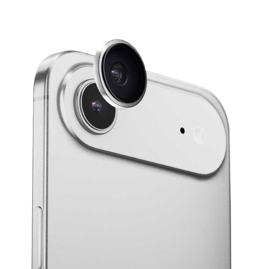 Ochranná fólia na zadnú kameru Anank AR pre Apple iPhone 17 Air, Kalené sklo, Strieborná