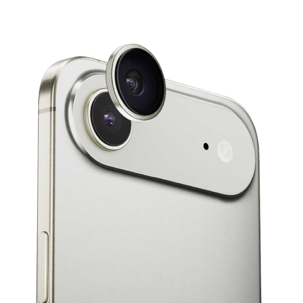 Ochranná fólia na zadnú kameru Anank AR pre Apple iPhone 17 Air, Kalené sklo, Zlatá