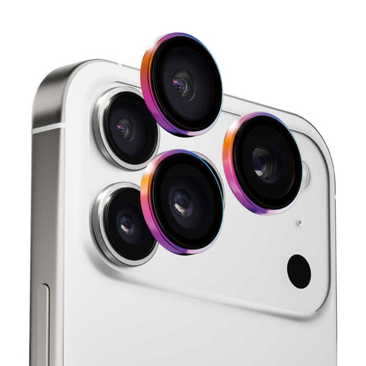 Ochranná fólia Anank AR na zadnú kameru pre Apple iPhone 17 Pro Max / 17 Pro, Kalené sklo, Multicolor