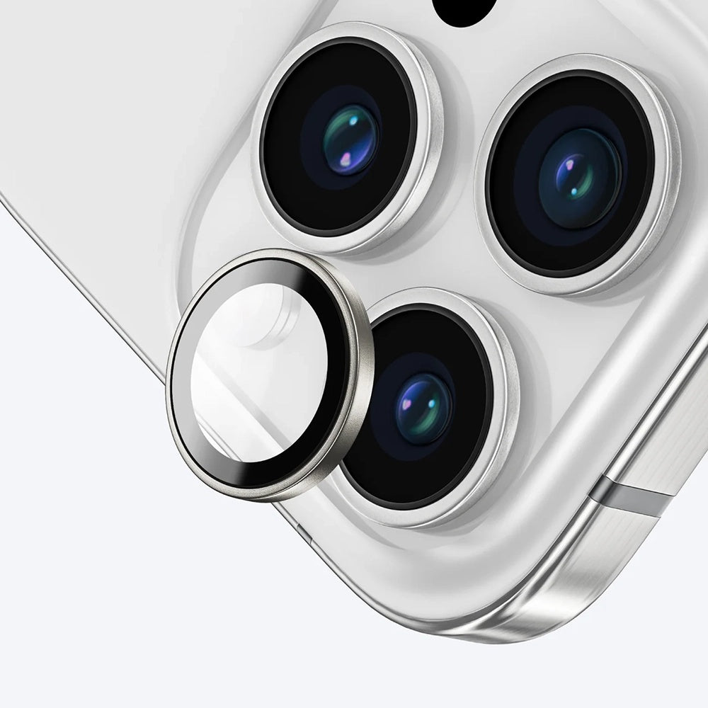 Ochranná fólia Anank AR na zadnú kameru pre Apple iPhone 17 Pro Max / 17 Pro, Kalené sklo, Čierna