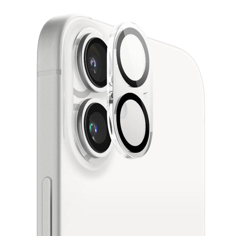 Ochranná fólia na zadný fotoaparát Anank Guard pre Apple iPhone 16 Plus / 16, tvrdené sklo, čierna