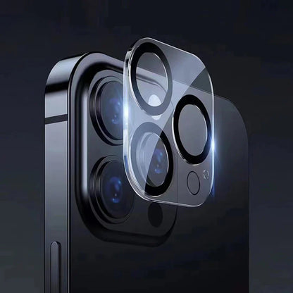 Ochranná fólia na zadný fotoaparát Anank Guard pre Apple iPhone 16 Plus / 16, tvrdené sklo, čierna
