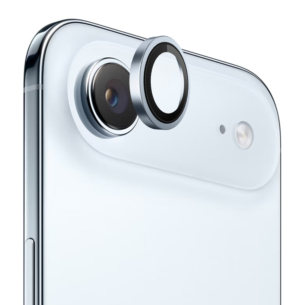 Ochranná fólia Blueo Metal Frame na zadnú kameru pre Apple iPhone 17 Air, Tvrdené sklo, Modrá