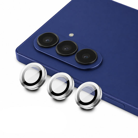 Ochranná fólia na zadnú kameru Blueo pre Samsung Galaxy Z Fold8 Ultra F976 / Z Fold7 F966, tvrdené sklo, strieborná