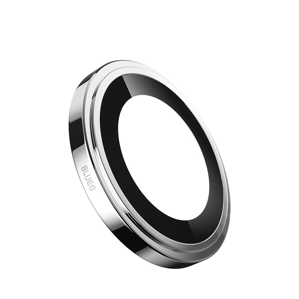 Ochranná fólia na zadnú kameru Blueo Sapphire Crystal pre Apple iPhone 14 Pro Max / 14 Pro, tvrdené sklo, strieborná