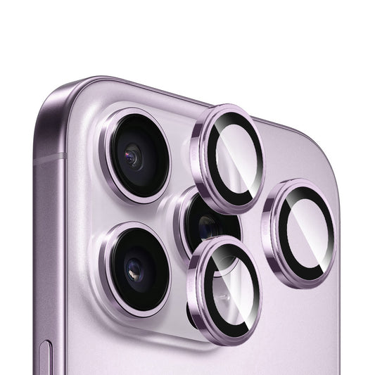 Ochranná fólia na zadnú kameru Blueo Sapphire Crystal pre Apple iPhone 14 Pro Max / 14 Pro, tvrdené sklo, fialová