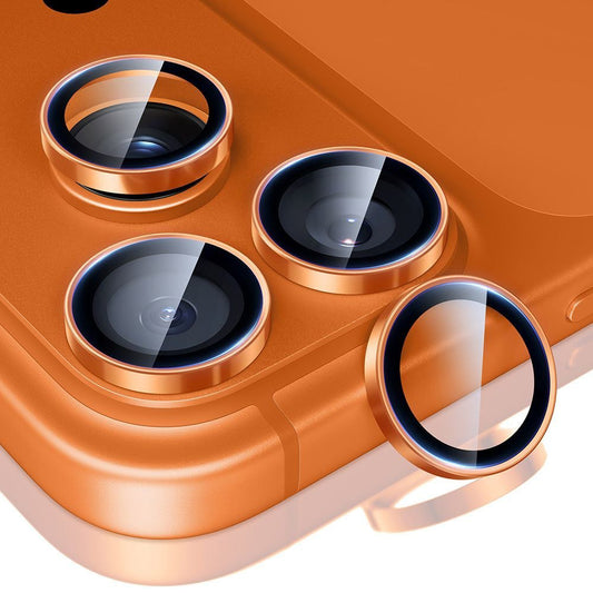 Ochranná fólia na zadnú kameru ESR Armorite pre Apple iPhone 14 Pro, Tvrdené sklo, Oranžová