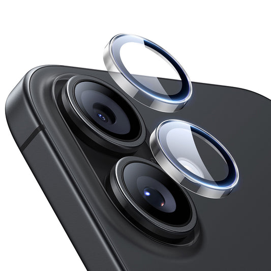 Ochranná fólia ESR Armorite na zadnú kameru pre Apple iPhone 17 / 16 Plus / 16, Kalené sklo, Priehľadná