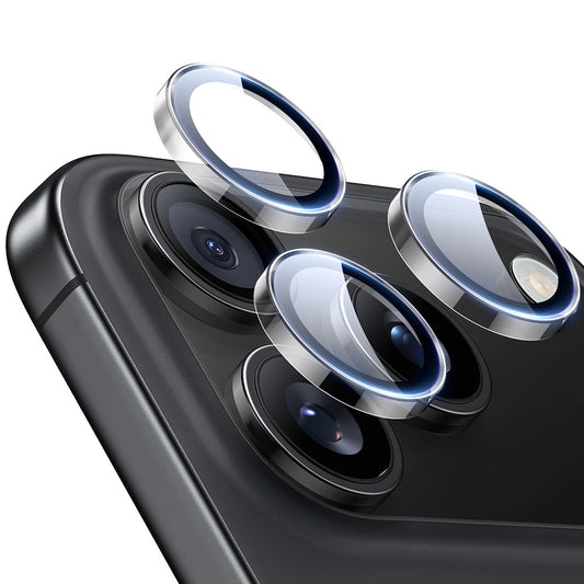 Ochranná fólia ESR Armorite na zadnú kameru pre Apple iPhone 17 Pro Max / 17 Pro / 16 Pro Max / 16 Pro, Kalené sklo, Priehľadná