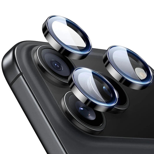 Ochranná fólia na zadnú kameru ESR Armorite pre Apple iPhone 18 Pro / 18 Pro Max, tvrdené sklo, čierna