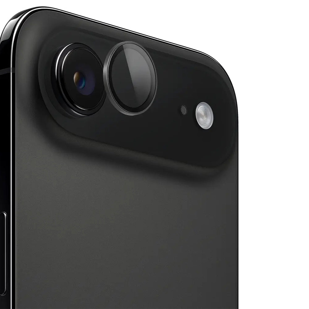 Ochranná fólia Lito S+ na zadnú kameru pre Apple iPhone 17 Air, Tvrdené sklo, Čierna