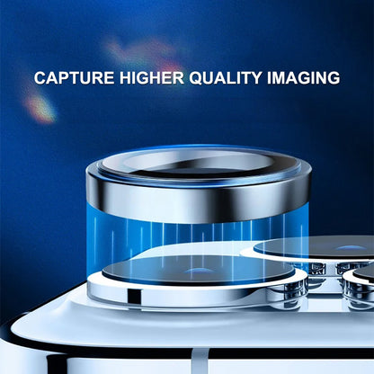 Ochranná fólia na zadnú kameru Lito S+ pre Apple iPhone 18 Pro / 18 Pro Max, tvrdené sklo, strieborná