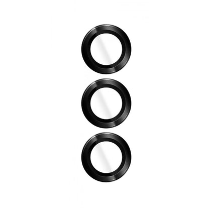 Ochranná fólia Lito S+ na zadnú kameru pre Samsung Galaxy S26 Plus / S26, Tvrdené sklo, Čierna