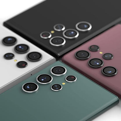 Ochranná fólia Lito S+ na zadnú kameru pre Samsung Galaxy S26 Ultra, Tvrdené sklo, Čierna