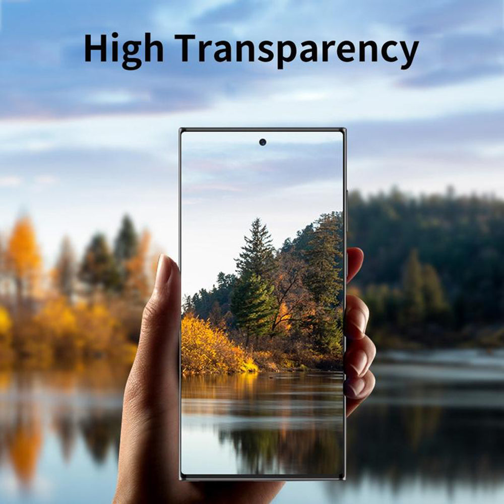 Ochranná fólia Lito S+ na zadnú kameru pre Samsung Galaxy S26 Ultra, Tvrdené sklo, Čierna