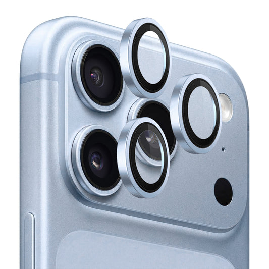 Ochranná fólia na zadnú kameru Lito Titanium AR pre Apple iPhone 18 Pro / 18 Pro Max, tvrdené sklo, modrá