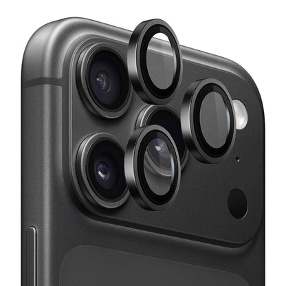 Ochranná fólia na zadnú kameru Lito Titanium AR pre Apple iPhone 18 Pro / 18 Pro Max, tvrdené sklo, čierna