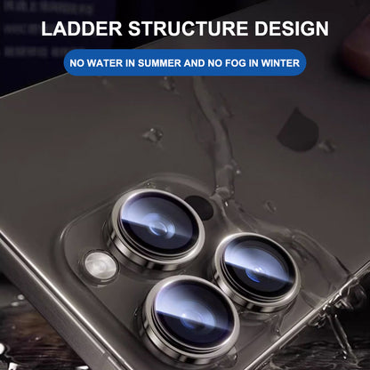 Ochranná fólia na zadnú kameru Lito Titanium AR pre Apple iPhone 18 Pro / 18 Pro Max, tvrdené sklo, čierna