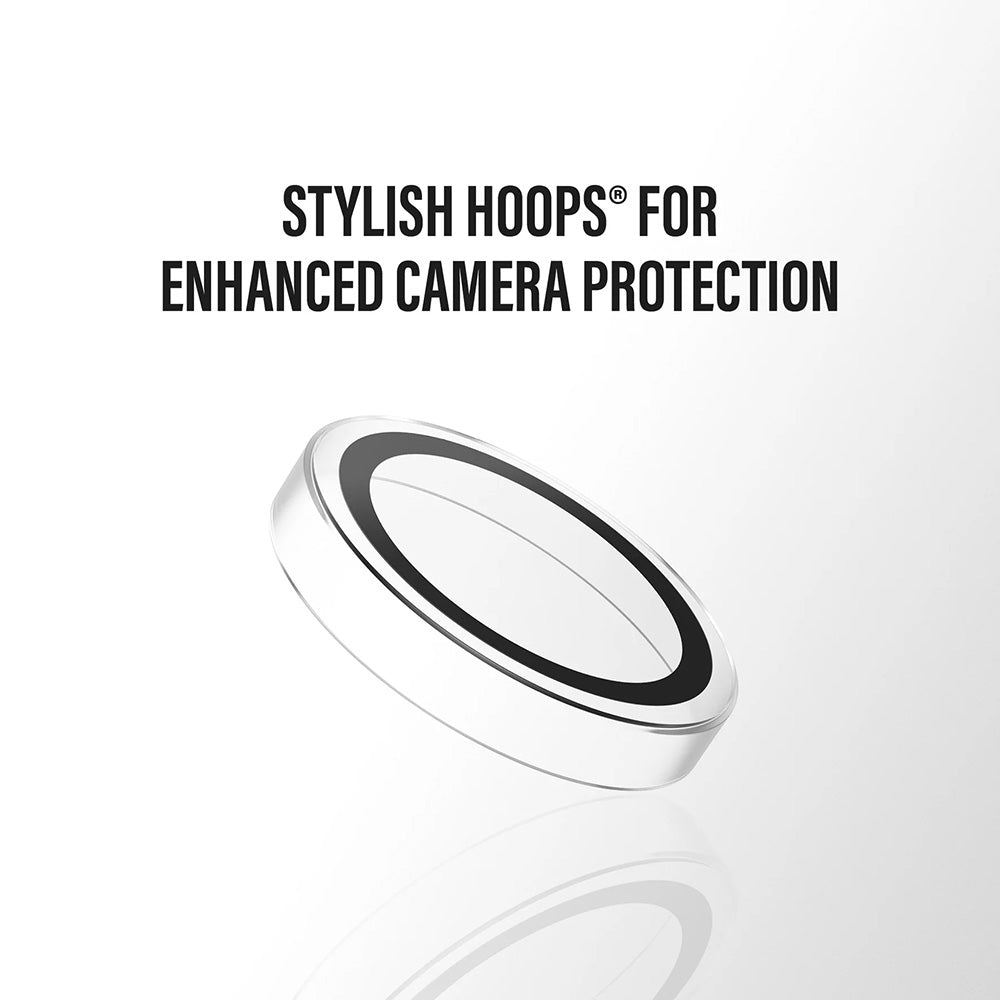 Ochranná fólia PanzerGlass Hoops na zadnú kameru pre Apple iPhone 17 Pro, Kalené sklo, Priehľadná