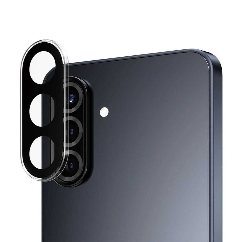 Ochranná fólia PanzerGlass Hoops na zadnú kameru pre Samsung Galaxy A36 A366, Kalené sklo, Priehľadná